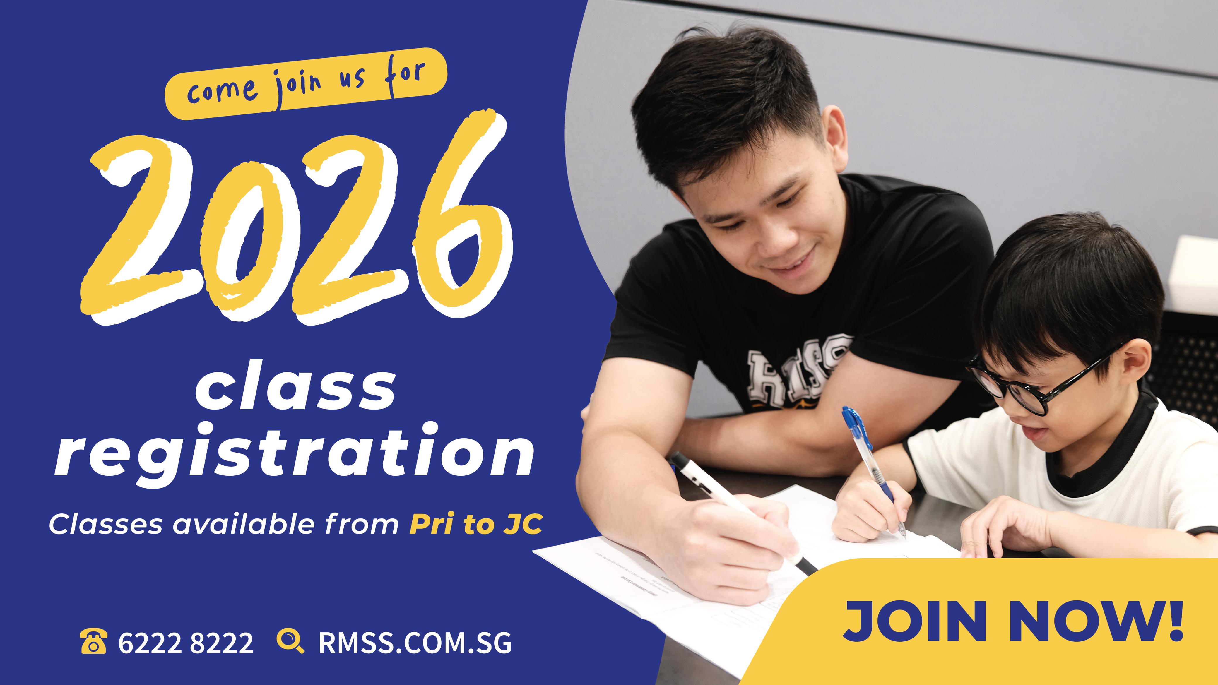 RMSS 2026 Class Registration